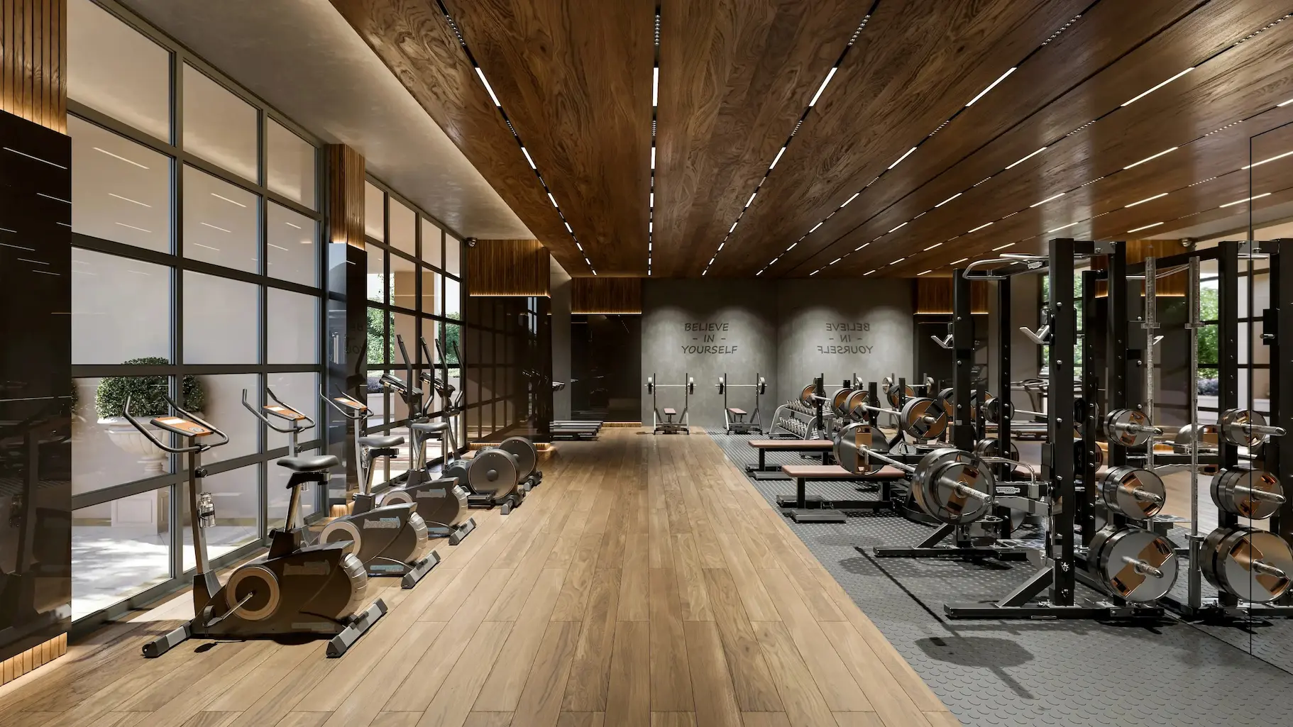 High-tech Gym