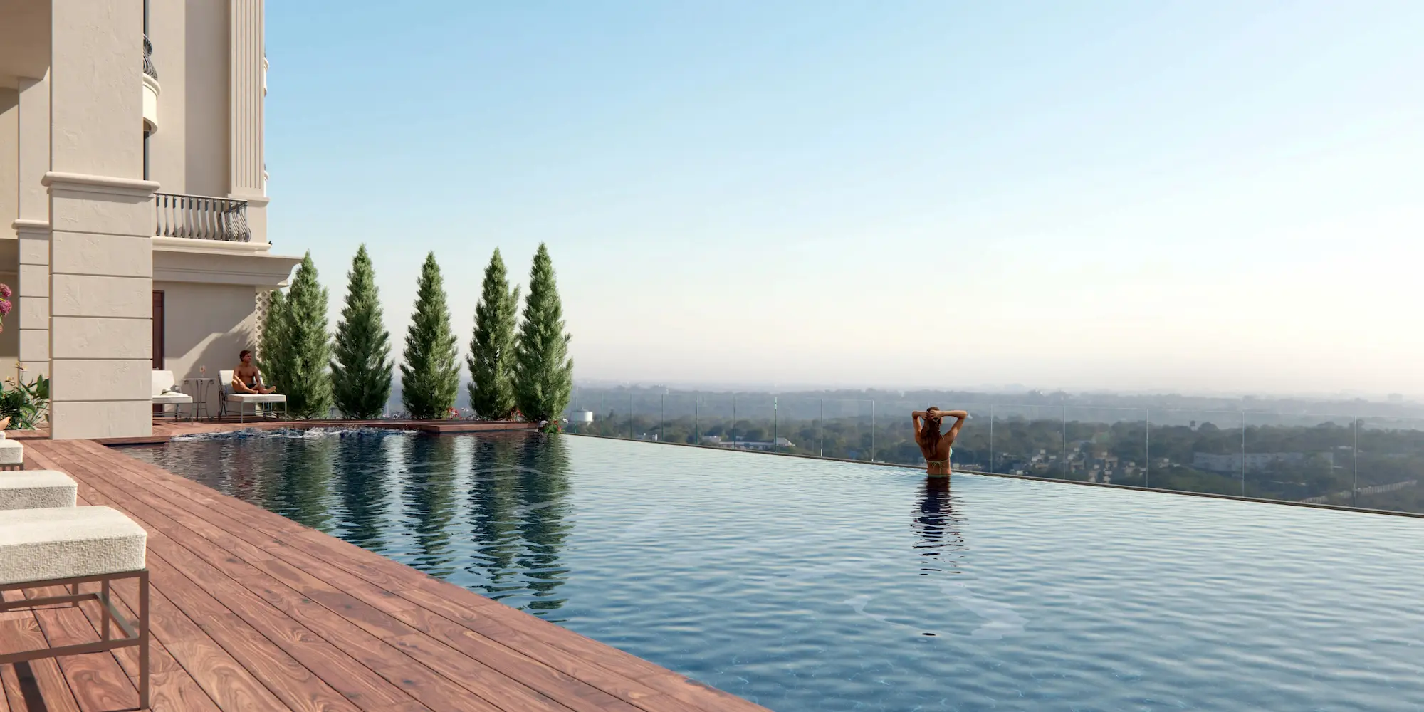 Infinity Pool on 20th Floor